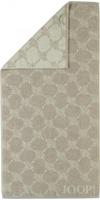 JOOP! Handt&uuml;cher Classic Cornflower 1611, 100% Baumwolle (1-St) beige 80 cm x 200 cm