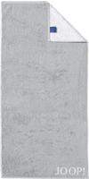 Joop! Saunatuch Classic Doubleface, Silber, Textil, Uni, 80x200 cm, Made in Germany,