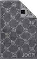 Joop! G&auml;stetuch Cornflower, Anthrazit, Textil, Floral, 30x50 cm, Textiles Vertrauen