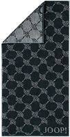 JOOP! G&auml;stetuch Classic Cornflower Frottierkollektion - Walkfrottier Schwarz /