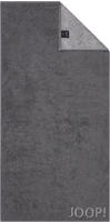 Joop! Handtuch Classic Doubleface, Anthrazit, Textil, Uni, 50x100 cm, Made in