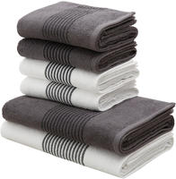 Bruno Banani Handtuch Set "Jassen, Duscht&uuml;cher, Handt&uuml;cher" Set 6 Walkfrottee mit