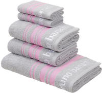 Bruno Banani Handtuch Set "Daniel, 1 Duschtuch 70x140, 2 Handt&uuml;cher 50x100, 2