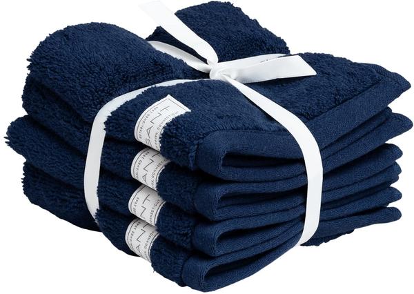 GANT 4-pack Organic Cotton Premium Towel 30x30 (852007201-459) yankee blue