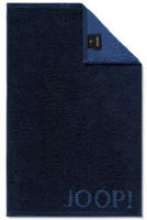 JOOP! G&auml;stetuch Classic Frottierkollektion - Walkfrottier Blau 30x50cm