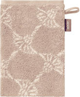 JOOP! Waschhandschuh Joop 1611 Classic Cornflower , beige , Ma&szlig;e (cm): B: 16