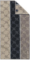 JOOP! Handtuch JOOP 1657 Cornflowers Stripes , grau , Ma&szlig;e (cm): B: 50
