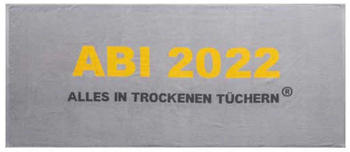 Egeria Abi 2022 Alles in trockenen Tüchern 75x180cm steel