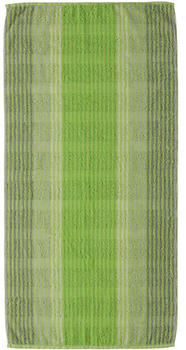 Cawö Noblesse Cashmere Streifen 1056 50x100cm kiwi