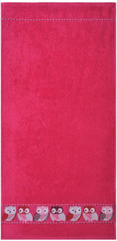 Dyckhoff Handtuch Eule Modern Pink 50 x 100 cm