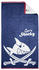 Dyckhoff Kinderfrottierserie Captn Sharky Duschtuch 60 x 130 cm Blau