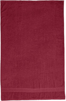 REDBEST Walk-Frottier Badetuch Chicago rot 100x150 cm
