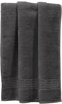 Cawö Walk-Frottier Duschtuch 1001 Noblesse grau 80x160 cm