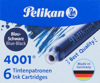 Pelikan 4001 TP/6 Blau-Schwarz