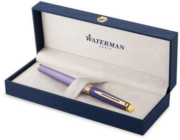 Waterman Hémisphère Fountain Pen Colour Blocking Gift BoxBlue Ink & Light Purple Lacquer CT F (2179900)