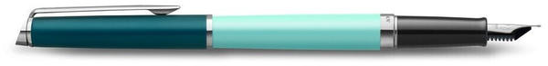 Waterman Hémisphère Fountain Pen Colour Blocking Gift Box Blue Ink & Light Green Lacquer CT M (2190123)