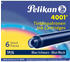 Pelikan Füllerpatronen 4001 TP6 blau-schwarz 6-Stk.