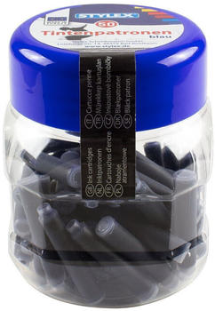 Stylex Füllerpatronen 23015 blau in Kunststoffbox 50-Stk.