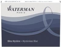 Waterman S0110910, Waterman Standard-Gro&szlig;raum-Tintenpatronen, blauschwarz