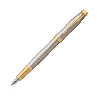 Parker 1931684, Parker IM F&uuml;ller | Premium Warm Silver | F&uuml;llfederhalter mit...