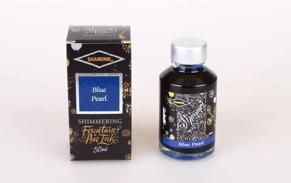 Diamine Tintenfass Shimmering Blue Pearl 50mL (DIA1502)