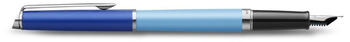 Waterman Hémisphère Fountain Pen Colour Blocking Gift Box Blue Ink & Light Blue Lacquer CT F (2179924)
