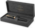 Parker Sonnet Black Lacquer G.C. Feder M Edelstahlgehäuse schwarz 18-Karat-Goldfeder (1931495)
