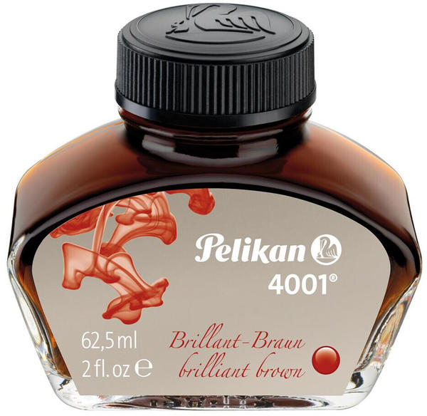 Pelikan Tinte 4001 brilliant-braun 62,5 ml (329185)