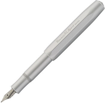 Kaweco Al-Sport Füllhalter silber EF (K2020EF)