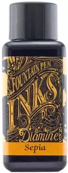 Diamine Tinte für Füllfederhalter, Braun, 30ml (DA30-MH_SML)