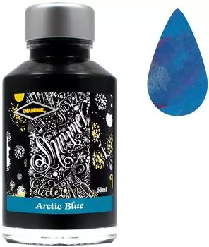 Diamine Schimmernde Füllhalter-Tinte Arctic Blue 50ml (DIA1526)