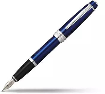 Cross Bailey F&uuml;llhalter Blau-Lack Mittlere Feder (AT0456-12MS-CR)