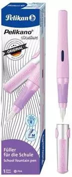 Pelikan F&uuml;ller o structure, Feder M, f&uuml;r Rechtsh&auml;nder, aus Kunststoff, pink