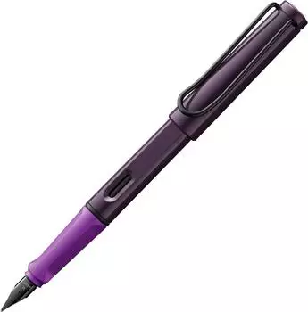 Lamy Safari F&uuml;llhalter Stahlfeder - M violet blackberry