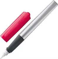 Lamy F&uuml;ller nexx, Feder LH, Linksh&auml;nder, Aluminium eloxiert, crimson / rot