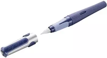 Pelikan F&uuml;ller o structure, Feder M, f&uuml;r Rechtsh&auml;nder, aus Kunststoff, blau