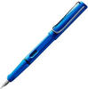 Lamy Füller safari 014 blue, Feder M, Links- und Rechtshänder, aus ASA-Kunststoff,