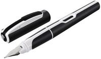 Pelikan F&uuml;ller Style f&uuml;r Rechts- und Linksh&auml;nder, Black & White, Feder M