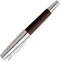 Faber Castell F&uuml;ller e-motion Birnb/Chr dunkelbraun Feder F