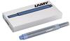 Lamy Tintenpatrone T 10, für: Füllhalter, Großraum, Schreibfarbe: blau (5 Stück)