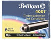 Pelikan Tintenpatrone 4001 TP/6 301176 königsblau 6 St./Pack.