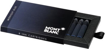 Montblanc Tintenpatronen Midnight Blue 8er Pack (105195)