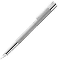 LAMY scala Patronenf&uuml;ller silber brushed M mittel (1228071)