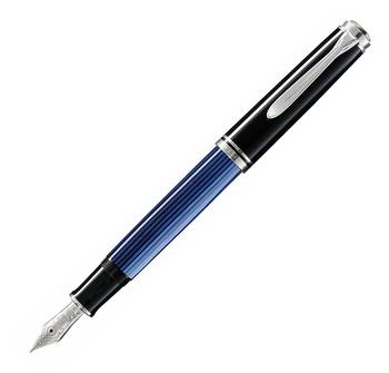 Pelikan Premium M805 B Plume schwarz/blau (933523)