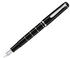 Pelikan Classic M215 Kolbenfüllhalter schwarz/silber Ringe