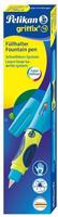 Pelikan F&uuml;ller Griffix Neon Fresh Blue f&uuml;r Rechtsh&auml;nder