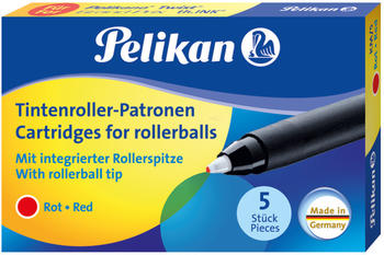 Roller-Patrone für Pelikano/th.INK/ Twist 5 Patronen rot (946491)