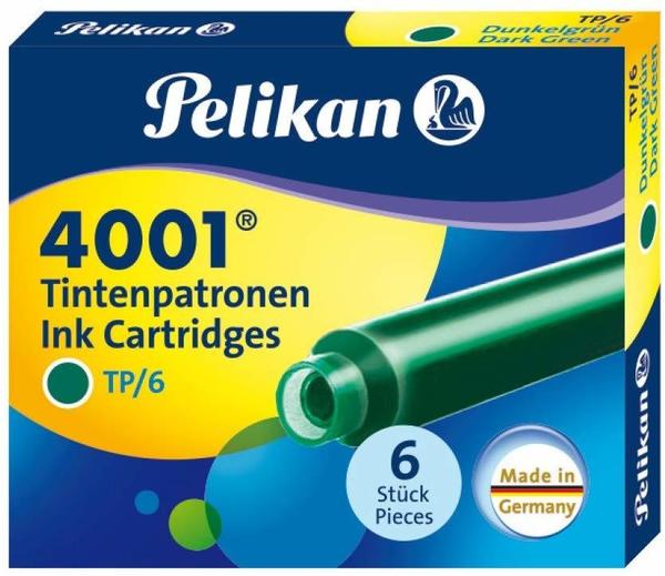 Pelikan 4001 6 Patronen Dunkelgrün (300087)