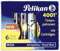 Pelikan Tintenpatronen 4001&reg; 6er Set mit bunt bedruckten Standard-Tintenpatronen