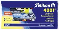 Pelikan Tintenpatronen 4001&reg; 5er Set bunt bedruckten Gro&szlig;raum-Tintenpatronen,
